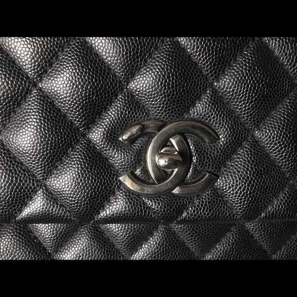 SOLD‼️ CHANEL SMALL COCO HANDLE RHW LIZARD HANDLE - Picture 6 of 16